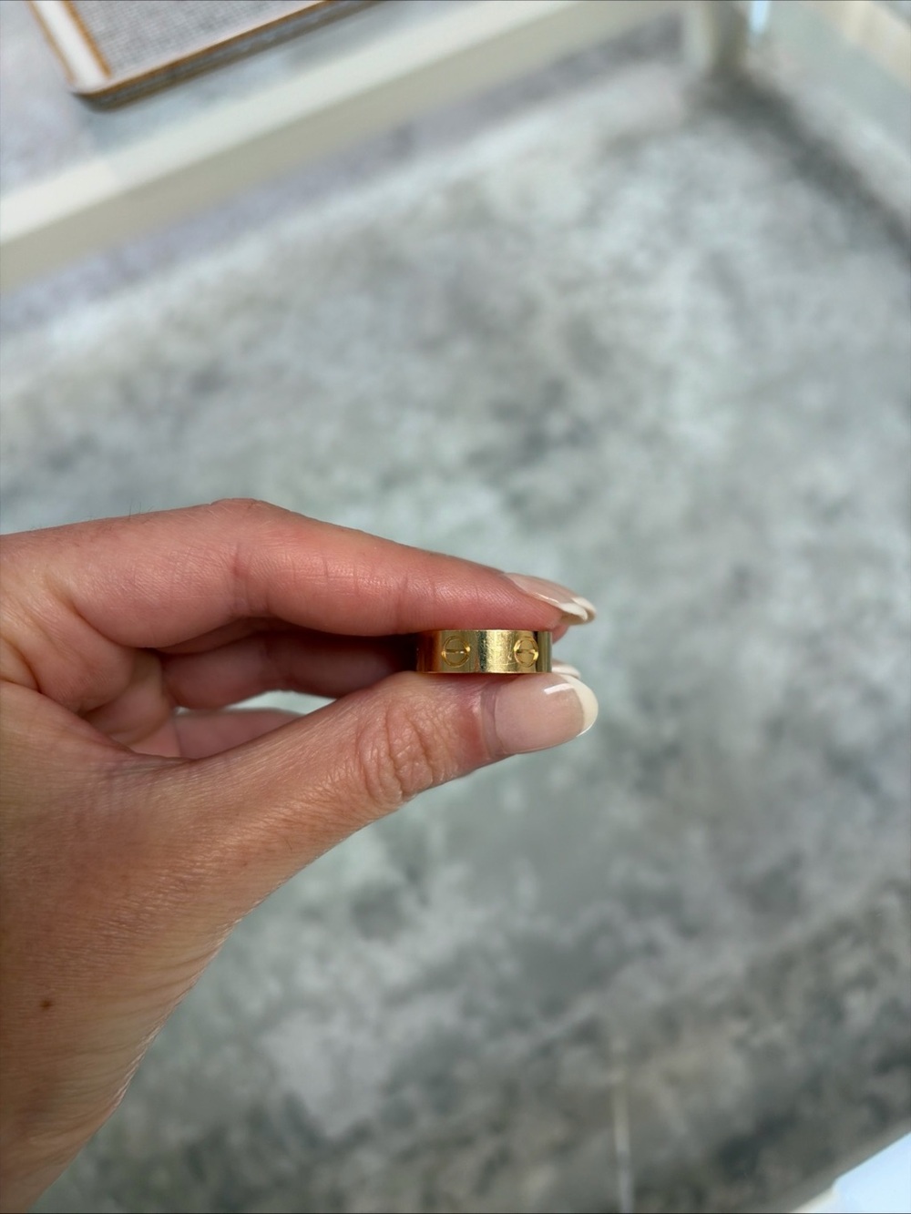 Cartier LOVE Classic Ring 18K Yellow Gold Size 50 / US 5.25 Full Set - Picture 7 of 11